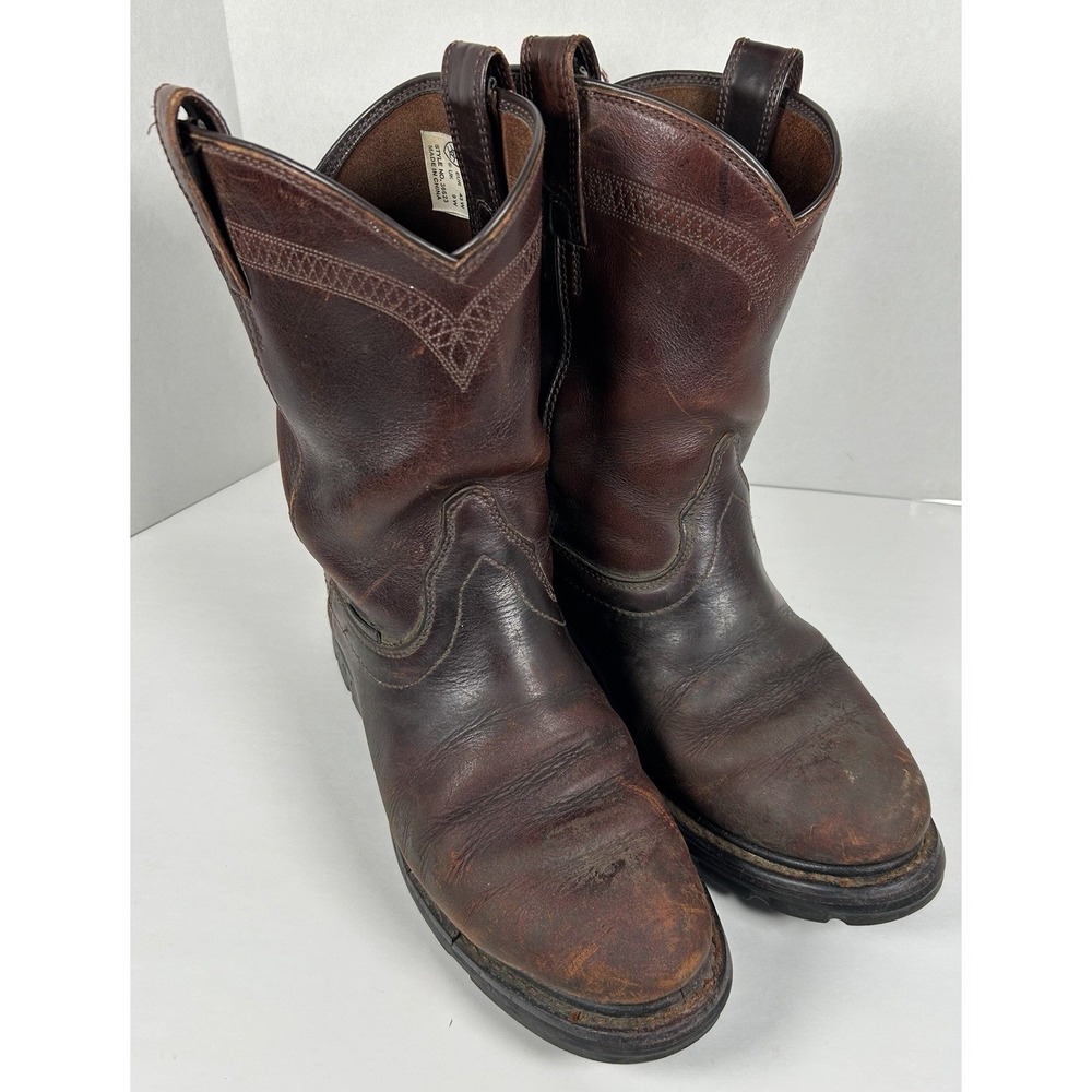 ARIAT 36623 Boots SIERRA Brown Leather Waterproof Men's 10 EE Extra Wide